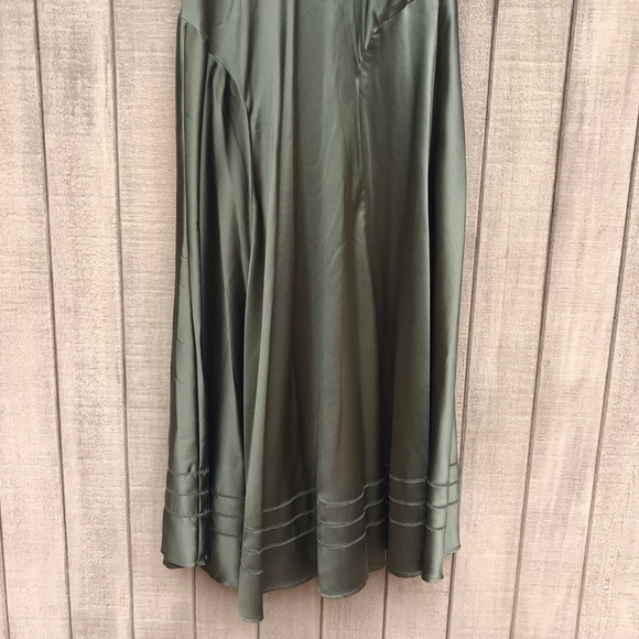 Diane von Furstenberg NEW Olive Silk Dress 6 XS - Picture 10 of 12